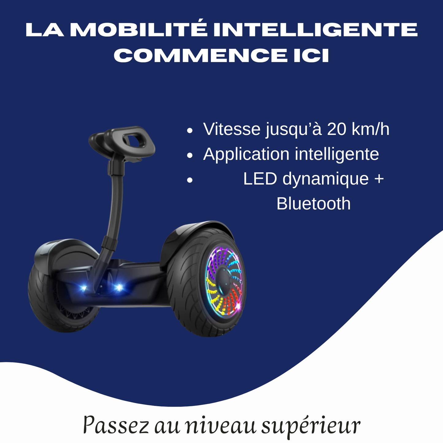 TROTINETTE électrique - L'Avenir Est Sous Tes Pieds, Le Transport Qui Est un Spectacle