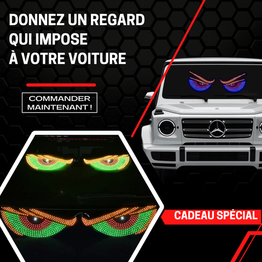 🚗 Le Regard Qui Hypnotise la Route : Yeux Clignotants Lumineux pour Véhicules