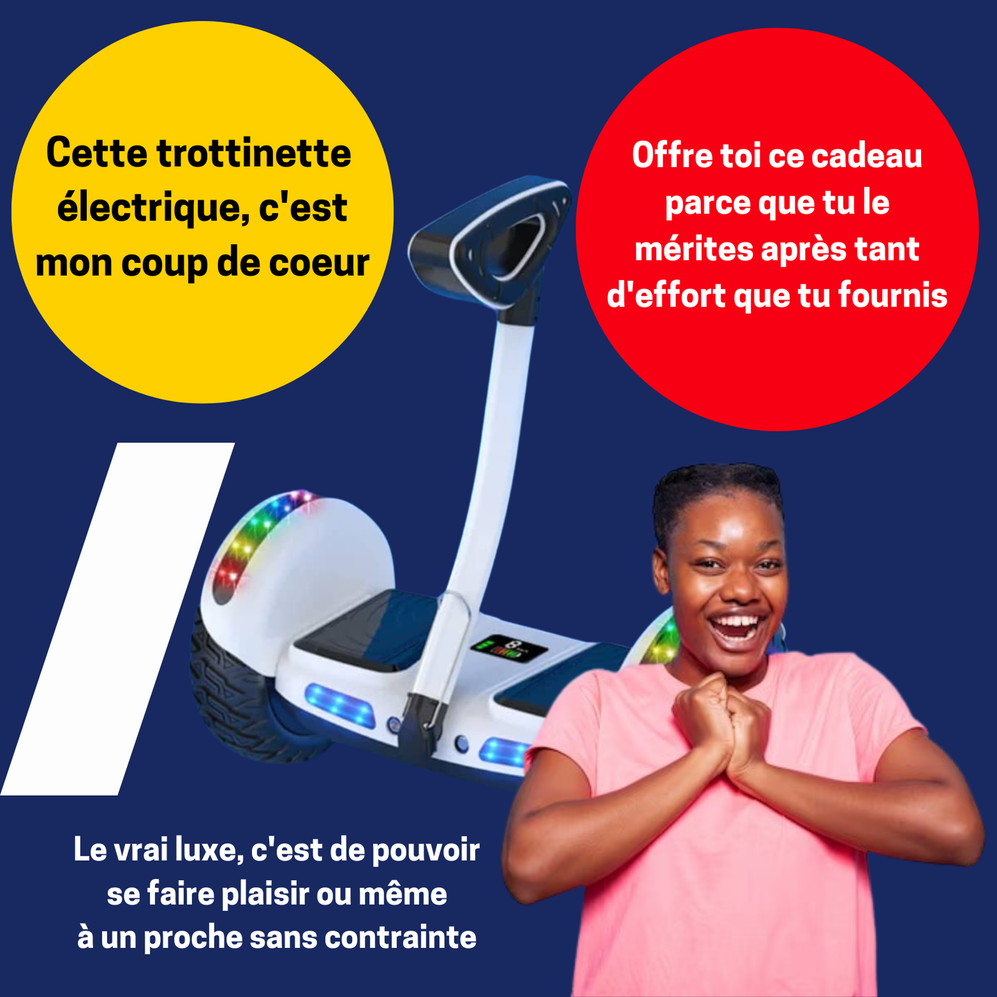 TROTINETTE électrique - L'Avenir Est Sous Tes Pieds, Le Transport Qui Est un Spectacle