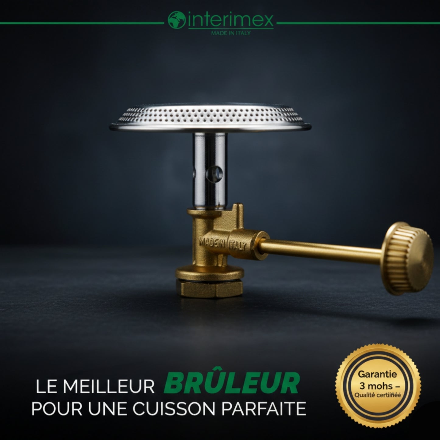 L'Honneur de la Cuisine : Le Brûleur INTERIMEX (Fabriqué en Italie) Qui Te Rend la Maîtrise !