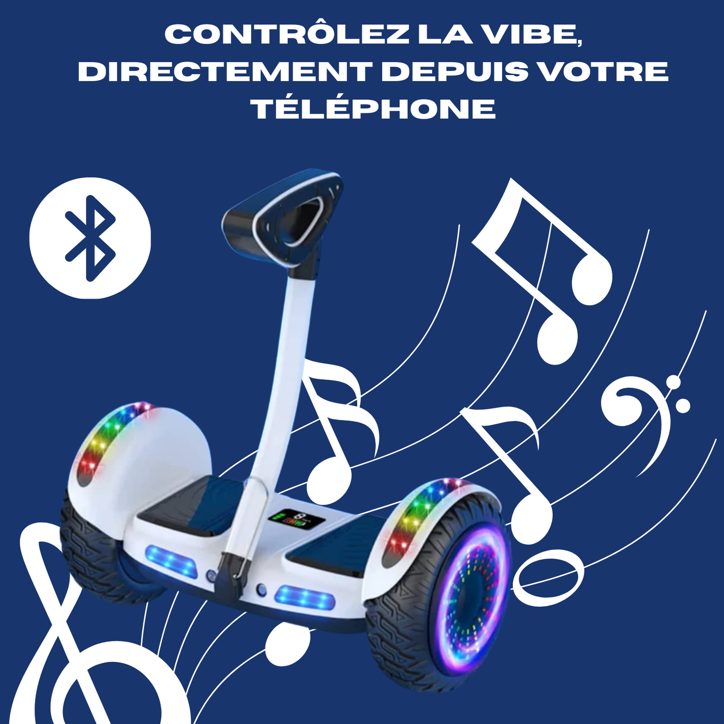 TROTINETTE électrique - L'Avenir Est Sous Tes Pieds, Le Transport Qui Est un Spectacle