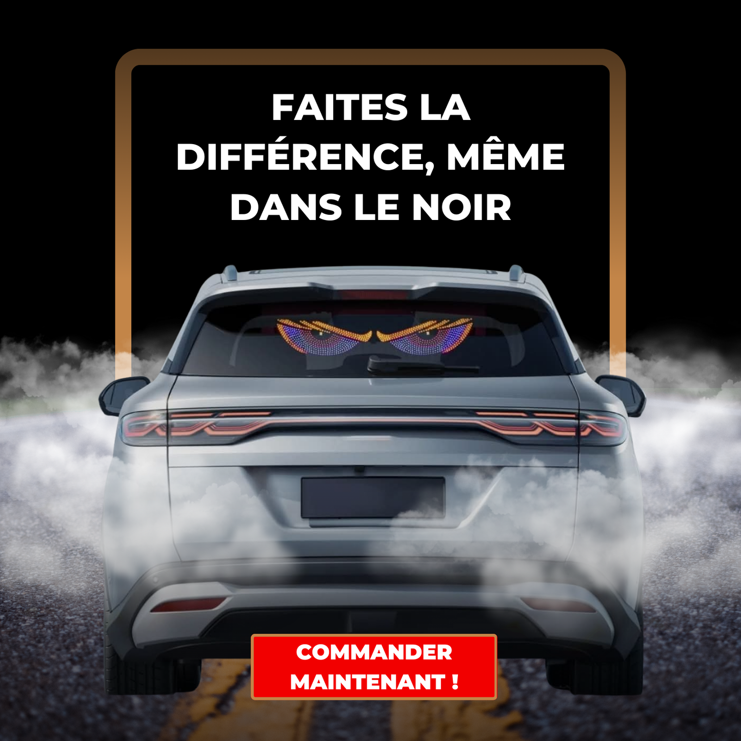 🚗 Le Regard Qui Hypnotise la Route : Yeux Clignotants Lumineux pour Véhicules