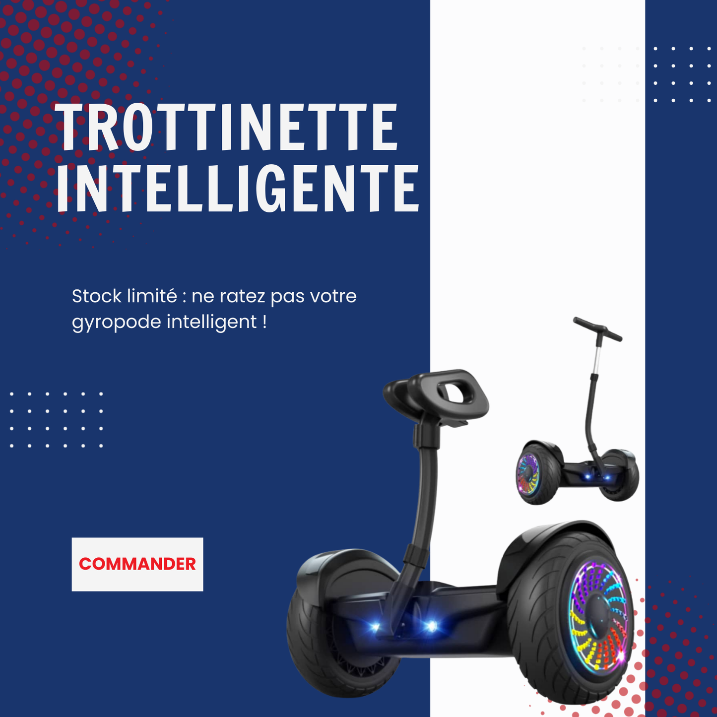 TROTINETTE électrique - L'Avenir Est Sous Tes Pieds, Le Transport Qui Est un Spectacle